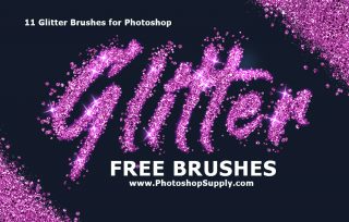 Glitter Brushes Photoshop