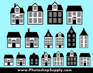 House Vector Shapes