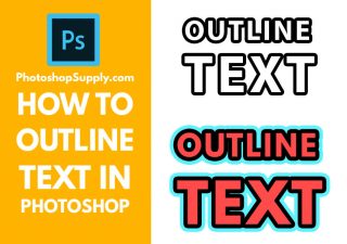 How to Outline Text in Photoshop