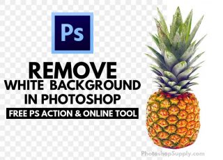 Remove White Background in Photoshop