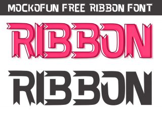 Ribbon Font