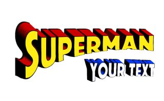 Superman Font