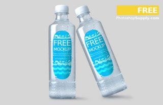 Water Bottle Mockup